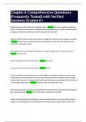 Chapter 6 Comprehensive Questions &lpar;Frequently Tested&rpar; with Verified Answers Graded A&plus;&period;