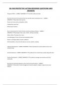 DJJ PAR PROTECTIVE ACTION RESPONSE QUESTIONS AND ANSWERS