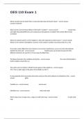 GES 110 Exam 1 Latest Version Complete Questions And Correct Answers A&plus; Graded&period;