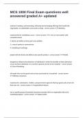 MCS 1000 Final Exam questions well answered graded A&plus; updated