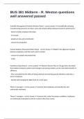 BUS 381 Midterm - R&period; Weston questions well answered passed
