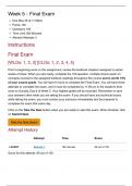 HCA340- Managing in Health & Human Services &lpar;BTE2417A&rpar; &vert; HCA 340 Final exam week 5 -Score for this attempt&colon; 99 out of 100&lowbar; Summer 25&sol;26&period; 