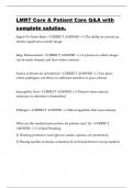 LMRT Core Exam Prep &ndash; 400&plus; Patient Care & Radiography Q&A