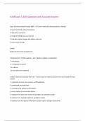 N244 Exam 1 2025 Questions with Accurate Answers 