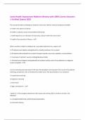 BUNDLE&colon;&colon;Jarvis EXAMS AND STUDY GUIDES With Complete Solutions 2025&sol;2026