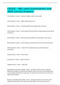 LEOCE &ndash; NM Latest Examinations And 100&percnt; Correct Answers&period;