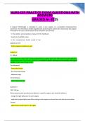 NURS CST Practice Exam &vert; Verified Q&A 2025&sol;2026 &vert; A&plus; Graded Nursing Surgical Tech Prep PDF