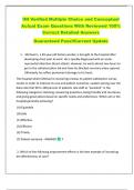 IHI Verified Multiple Choice and Conceptual  Actual Exam Questions With Reviewed 100&percnt;  Correct Detailed Answers   Guaranteed Pass&excl;&excl;Current Update 