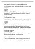 NUR 302 EXAM 2 NCLEX QUESTIONS & ANSWERS