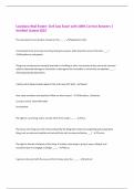 Louisiana Real Estate- Civil Law Exam with 100&percnt; Correct Answers &vert;  Verified &vert;Latest 2025 