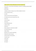 Florida Veterinary Laws Exam 2025 Questions and Answers Already Passed 
