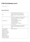 CTQP Final Estimates Level 1 Questions with Solutions &lpar;completely verified&rpar;