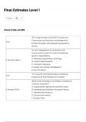 Final Estimates Level 1 Questions with Solutions &lpar;completely verified&rpar;