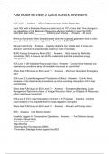 PJM EXAM REVIEW 2 QUESTIONS & ANSWERS