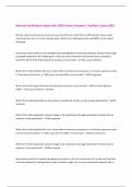 Marriott Certification Exam with 100&percnt; Correct Answers &vert; Verified &vert;Latest 2025