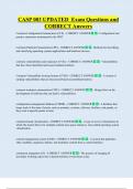 CASP 003 UPDATED  Exam Questions and  CORRECT Answers 