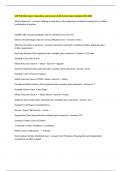 USF PCB 3063 Exam 2 Questions and Answers Fully Solved Latest Update 2025-2026