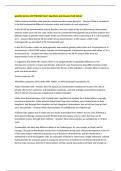 genetics lecture UCF PCB 3063 test 1 Questions and Answers Fully Solved 
