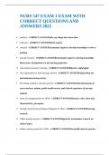 NURS 547 EXAM 1 EXAM WITH CORRECT QUESTIONS AND ANSWERS 2025