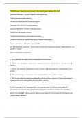 PCB 3063 Bundled Questions and Answers Solved Correctly 