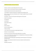 PCB 3063 Exam Questions and Answers Fully Solved 