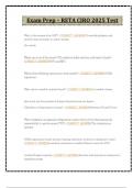 Exam Prep &ndash; RETA CIRO 2025 Test