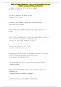 IBEC STATE BOARD Exam &lpar;Actual Exam&rpar; All 300 Questions with Verified Answers &lpar;100&percnt; Correct Answers&rpar;