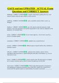 GACE esol test UPDATED   ACTUAL Exam  Questions and CORRECT Answers 
