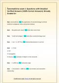 nanomedicine exam 1 Questions with Detailed  Verified Answers &lpar;100&percnt; Correct Answers&rpar; Already  Graded A&plus; 