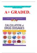 TESTBANK&period; CALCULATION OF DRUG DOSAGES 11TH EDITION BY SHEILA&period;J OGDEN  ALL CHAPTERS 2025-2025&period; QUESTINS WITH 100&percnt; CORRECY AND VERIFIED  ANSWERS&period; LATEST UPDATE&period;  A&plus; GRADED&period;