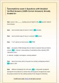 nanomedicine exam 3 Questions with Detailed  Verified Answers &lpar;100&percnt; Correct Answers&rpar; Already  Graded A&plus; 