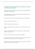 ISO 45001&colon;2018 Terminology definitions with 100&percnt; Correct Answers &vert; Verified&vert;Latest version 2025