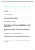 ISO 45001 Exam with 100&percnt; Correct Answers &vert; Verified &vert;Latest version 2025