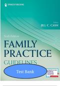 Test Bank for Family Practice Guidelines&comma; 6th Edition by Jill C&period; Cash&comma; Cheryl A&period; Glass & Jenny Mullen &ndash; Chapters 1&ndash;23 &vert; Verified Answers & Complete Exam Prep