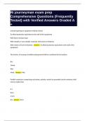 Ri journeyman exam prep Comprehensive Questions &lpar;Frequently Tested&rpar; with Verified Answers Graded A &plus;