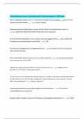NAUI Instructor Exam &vert; Questions with Correct Answers &vert; 100&percnt; Pass