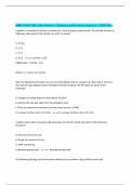 NBRC Mock TMC Exam Review &vert; Questions with Correct Answers &vert; 100&percnt; Pass