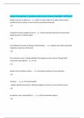 BUNDLE PACKAGE&colon;&colon;&colon;&colon;&colon;NETTCP &vert; EXAMS &vert; Questions with Correct Answers &vert; 100&percnt; Pass