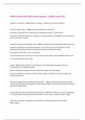 N580 Final Exam with 100&percnt; Correct Answers &vert; Verified &vert;Latest 2025