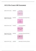 ACLS Pre-Course Self-Assessment