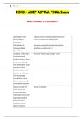 IICRC &ndash; AMRT ACTUAL FINAL Exam