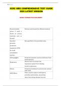 IICRC MRS COMPREHENSIVE TEST GUIDE  2025 LATEST VERSION 