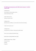 NC 302 Post Licensing Exam with 100&percnt; Correct Answers &vert; Verified &vert;Latest 2025