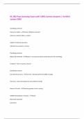 NC 302 Post Licensing Exam with 100&percnt; Correct Answers &vert; Verified &vert;Latest 2025