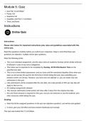MCY 620 Module 5 Quiz &vert; Questions and Answers &vert; 2025 Update &vert; 100&percnt; Correct&period;