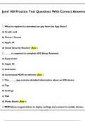 Jamf 100 Practice Test Questions With Correct Answers