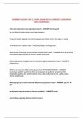 DERMATOLOGY FNP 1 FINAL EXAM WITH CORRECT ANSWERS 100&percnt; VERIFIED&excl;&excl; 