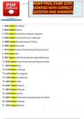 RAMP FINAL EXAM 100&percnt;  VERIFIED WITH CORRECT  QUESTION AND ANSWERS 