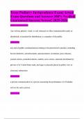 Texas Podiatry Jurisprudence Exam&vert; Actual Exam Questions and Answers 100&percnt; Verified&vert; Guaranteed Success&vert; Newest&excl; 2025-2026