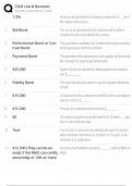 CSLB Law & Business Exam &sol; Score 100&percnt; &sol; 2025 Update &sol; California Contractor License Study Guide & Practice Test